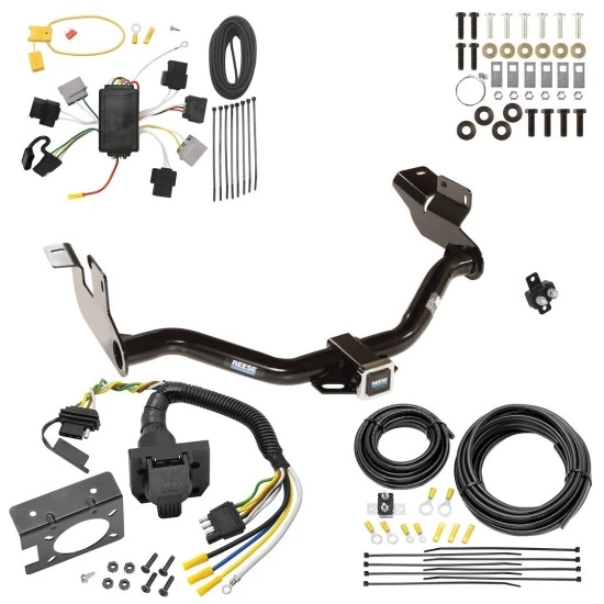 Trailer Hitch w/ 7-Way RV Wiring For 05-07 Ford Escape 05-06 Mazda Tribute Class 3 2" Receiver Reese