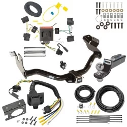 Trailer Hitch w/ Wiring For 05-11 Mercury Mariner 08-11 Mazda Tribute 08-12 Ford Escape Class 3 2" Tow Receiver Reese Tekonsha