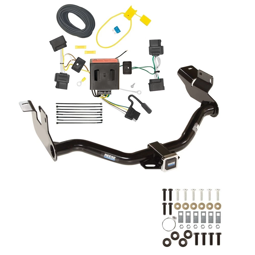 Trailer Hitch w/ Wiring For 05-11 Mercury Mariner 08-11 Mazda Tribute 08-12 Ford Escape Class 3 2" Tow Receiver Reese Tekonsha