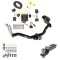 Tow Package For 05-11 Mercury Mariner 08-11 Mazda Tribute 08-12 Ford Escape Trailer Hitch w/ Wiring 2" Drop Mount 2" Ball 2" Receiver Reese