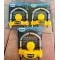 3-Pack Keyed Alike Reese Universal Trailer Tow Hitch Coupler Lock Fits 1-7/8 In 2 In and 2-5/16 In. Ball Couplers Distance Between Shackled Holes 4-1/2"