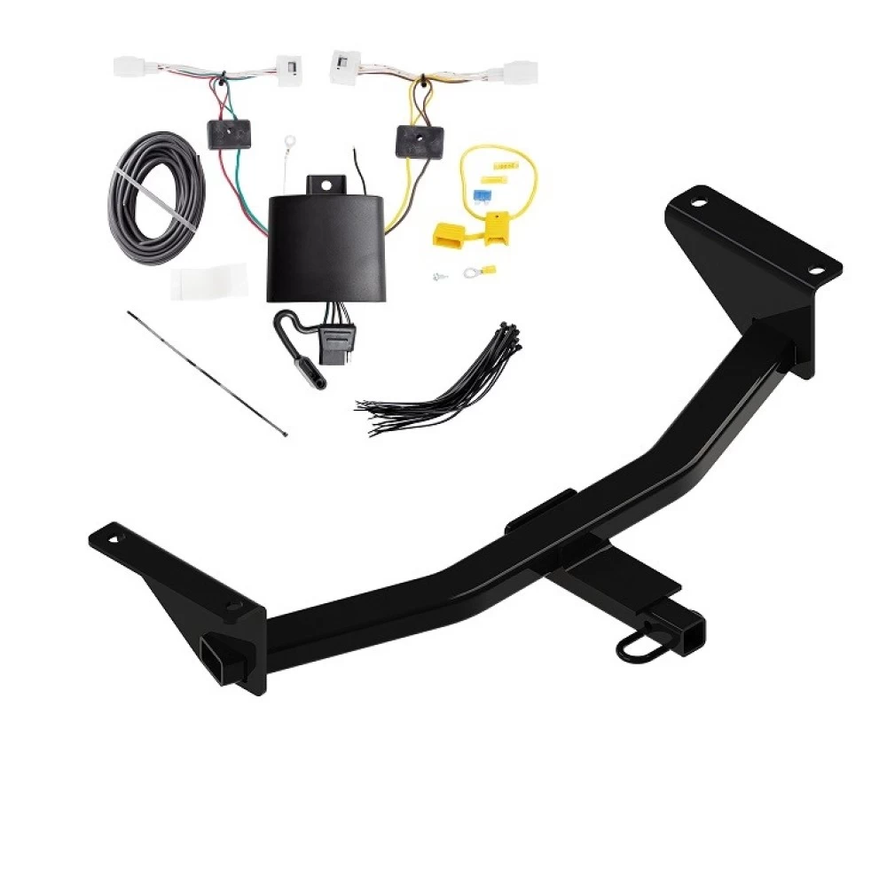 Trailer Hitch w/ Wiring For 19-26 Mazda 3 Sedan Class I 1-1/4" Tow Receiver Reese Tekonsha