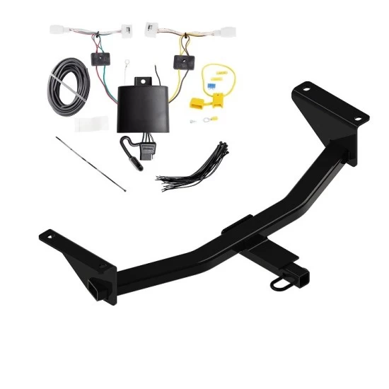 Trailer Hitch w/ Wiring For 19-26 Mazda 3 Sedan Class I 1-1/4" Tow Receiver Reese Tekonsha