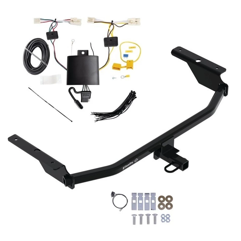 Trailer Hitch w/ Wiring For 21-26 Hyundai Elantra Sedan Exc N, N Line, or Hybrid Class I 1-1/4" Tow Receiver Reese Tekonsha