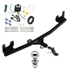 Reese Trailer Tow Hitch For 20-20 KIA Rio Hatchback Complete Package w/ Wiring Draw Bar and 2" Ball