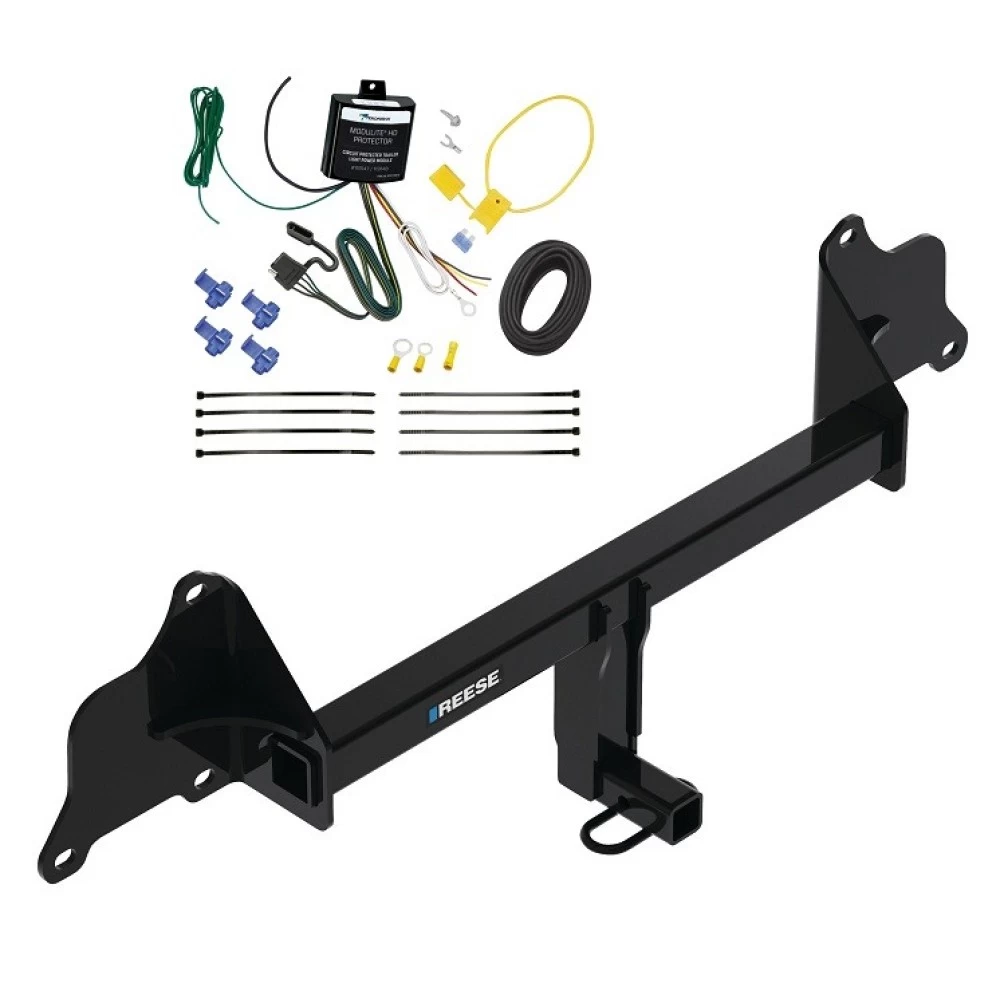 Custom Fit Trailer Hitch Wiring Harness (Requires Splicing) Installation Hardware Installation Instructions 78298 119148 Reese Towpower Trailer Tow Hitch 17-19 Tesla 3 Wiring Harness Kit Class 1 1-1/4" Receiver 17 18 19 2017 2018 2019 Reese Trailer Tow Hitch For 17-19 Tesla 3 w/ Wiring Harness Kit Class 1 1-1/4" Receiver