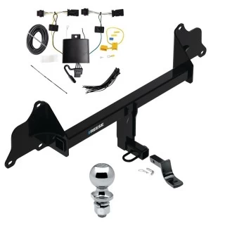 Reese Trailer Tow Hitch For 20-23 Tesla 3 Complete Package w/ Wiring Draw Bar and 2" Ball