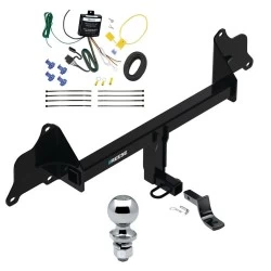 Reese Trailer Tow Hitch For 17-19 Tesla 3 Complete Package w/ Wiring Draw Bar and 2" Ball