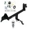 Reese Trailer Tow Hitch For 17-19 Tesla 3 All Models Complete Package w/ Wiring Draw Bar and 2" Ball