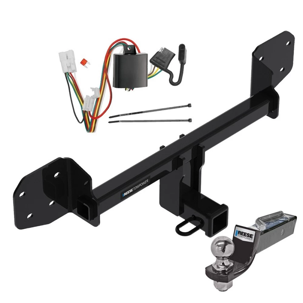 Tow Package For 10-19 Subaru Outback Wagon Trailer Hitch w/ Wiring 2" Drop Mount 2" Ball 2" Receiver Reese