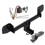 Tow Package For 10-19 Subaru Outback Wagon Trailer Hitch w/ Wiring 2" Drop Mount 2" Ball 2" Receiver Reese