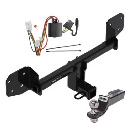 Tow Package For 10-19 Subaru Outback Wagon Trailer Hitch w/ Wiring 2" Drop Mount 2" Ball 2" Receiver Reese