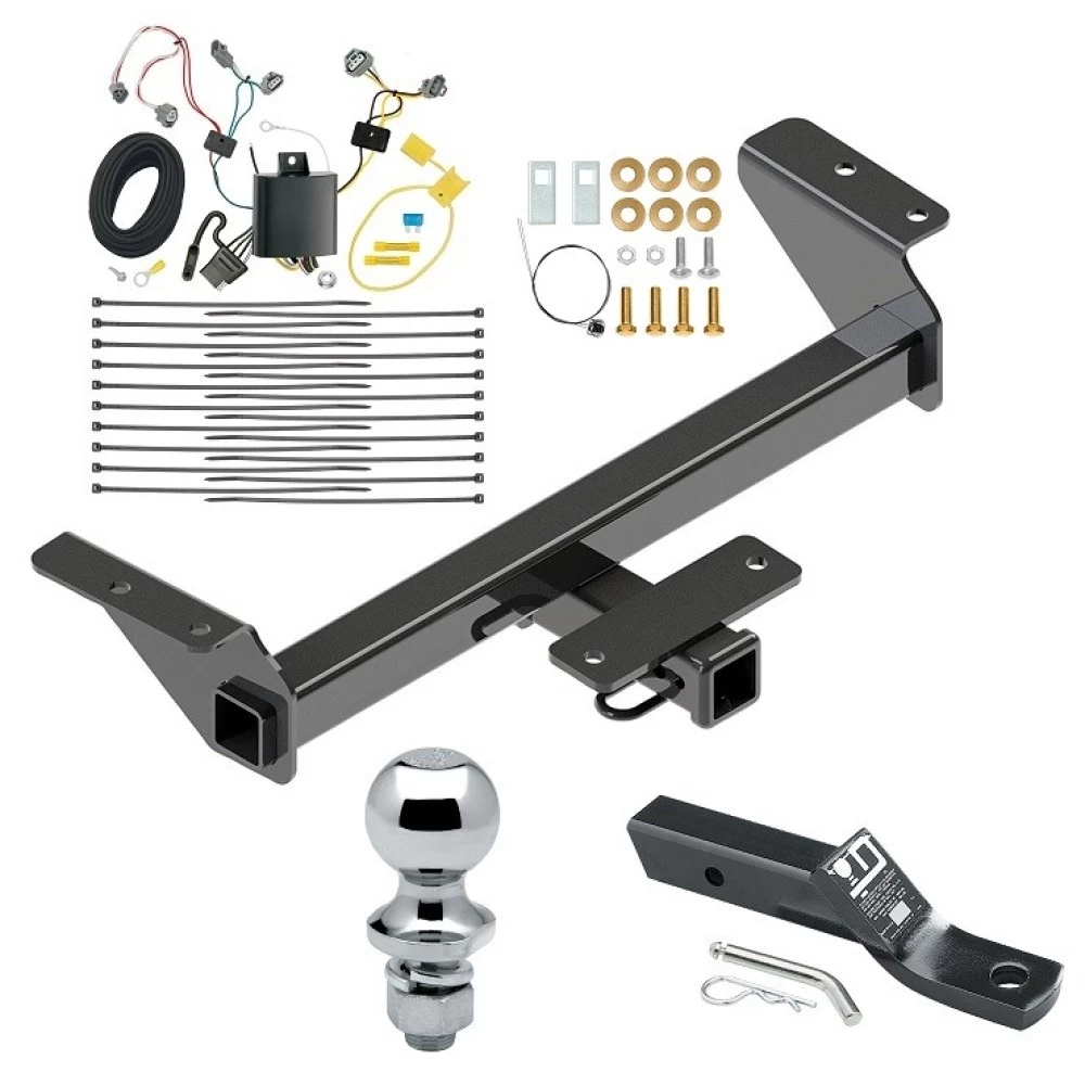 Reese Trailer Tow Hitch For 16-23 Toyota Tacoma All Models 2" Receiver Complete Package w/ Wiring and 1-7/8" Ball