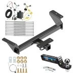 Class 4 7K Tow Package For 16-23 Toyota Tacoma All Models Trailer Hitch w/ Wiring 2" Drop Mount 2" Ball 2" Receiver Reese
