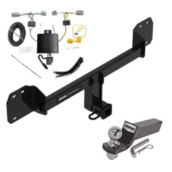 Reese Trailer Tow Hitch For 19-26 Volvo XC40 19-24 XC40 Recharge 22-24 C40 Recharge 25-26 EX40 Complete Package w/ Wiring and 2" Ball