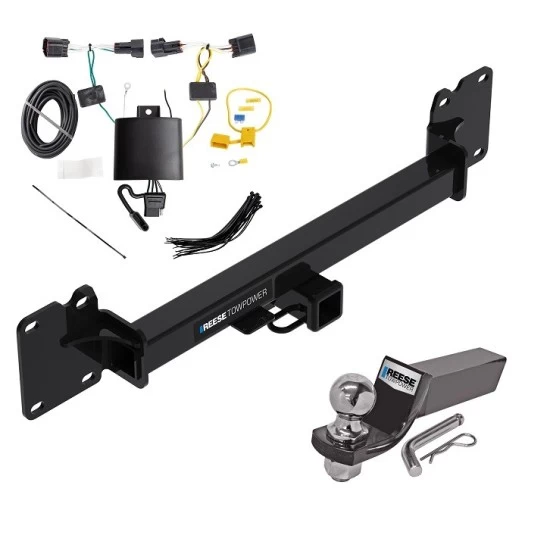 Reese Trailer Tow Hitch For 18-23 Land Rover Range Rover Velar All Models Complete Package w/ Wiring and 2" Ball
