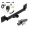 Reese Trailer Tow Hitch For 18-23 Land Rover Range Rover Velar All Models Complete Package w/ Wiring and 2" Ball