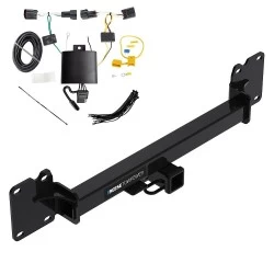 Trailer Hitch w/ Wiring For 18-23 Land Rover Range Rover Velar All Models Class 4 2" Tow Receiver Reese Tekonsha