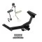 Trailer Hitch w/ Wiring For 19-25 Honda Passport All Models Class 4 2" Tow Receiver Reese Tekonsha