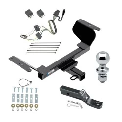 Reese Trailer Tow Hitch For 18-25 GMC Terrain 18-26 Chevy Equinox Gasoline, w/ Factory Tow PKG 2" Receiver Complete Package w/ Wiring and 1-7/8" Ball