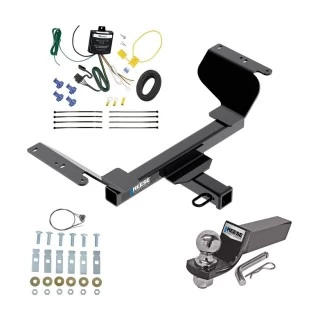 Reese Trailer Tow Hitch For 18-25 GMC Terrain incl Gasoline 18-26 Chevy Equinox Gasoline Complete Package w/ Wiring and 2" Ball