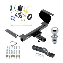 Reese Trailer Tow Hitch For 18-25 GMC Terrain incl Gasoline 18-26 Chevy Equinox Gasoline 2" Receiver Complete Package w/ Wiring and 1-7/8" Ball