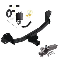 Reese Trailer Tow Hitch For 22-23 Chevrolet Bolt EUV All Models Complete Package w/ Wiring and 2" Ball