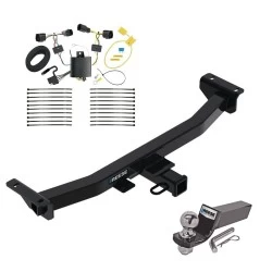 Reese Trailer Tow Hitch For 19-23 Ford Ranger All Models Complete Package w/ Wiring and 2" Ball