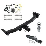 Reese Trailer Tow Hitch For 19-23 Ford Ranger Class 4 2" Receiver Complete Package w/ Wiring and 1-7/8" Ball