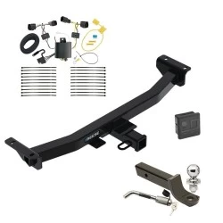 Reese Trailer Tow Hitch For 19-23 Ford Ranger All Models Deluxe Package Wiring 2" Ball Mount and Lock