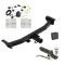 Reese Trailer Tow Hitch For 19-23 Ford Ranger Deluxe Package Wiring 2" Ball Mount and Lock