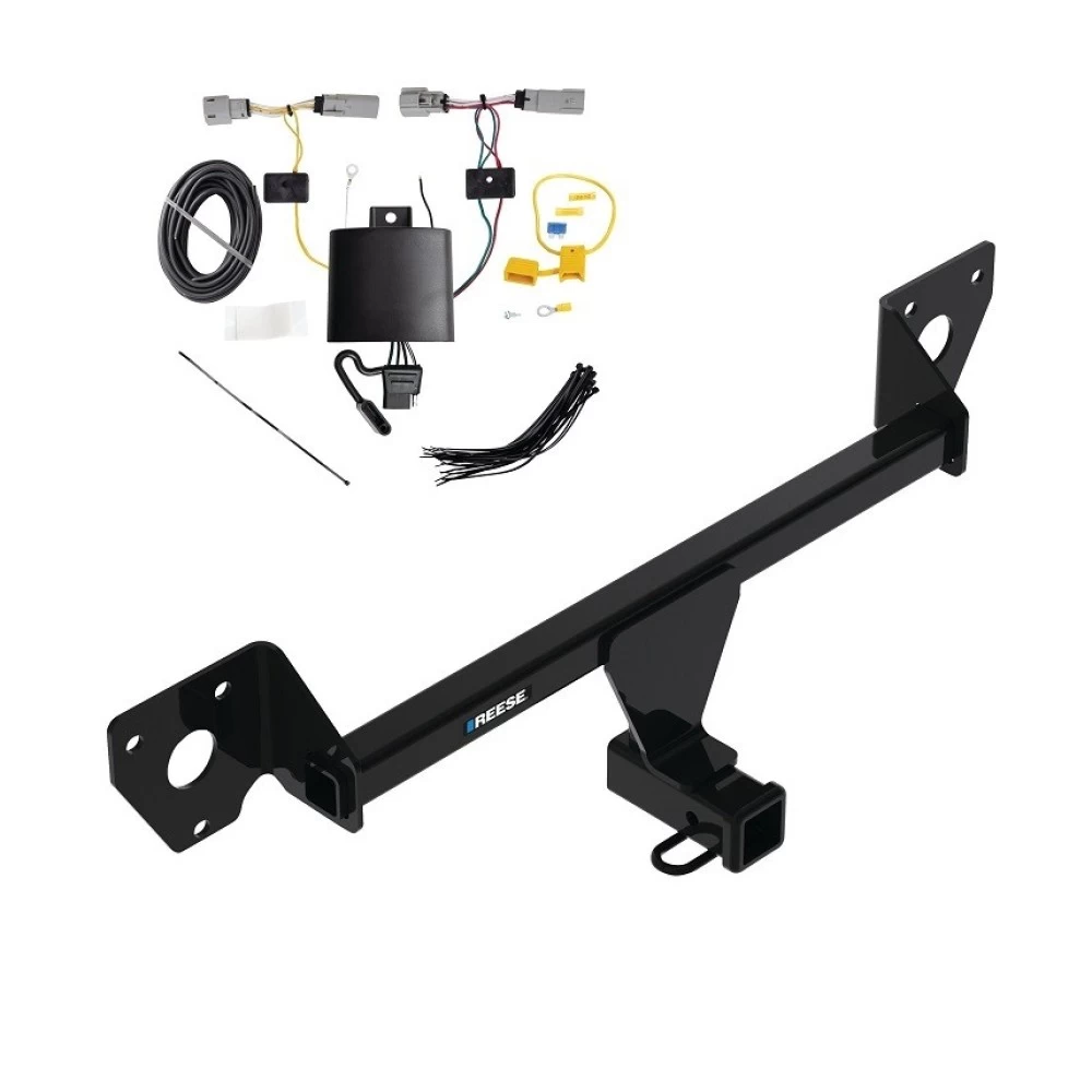 Reese Trailer Tow Hitch For 21-27 Chevrolet Trailblazer w/o LED Taillights w/ Plug & Play Wiring Kit Class 3 2" Receiver