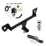Reese Trailer Tow Hitch For 21-27 Chevrolet Trailblazer w/o LED Taillights Class 3 2" Receiver Complete Package w/ Wiring and 1-7/8" Ball