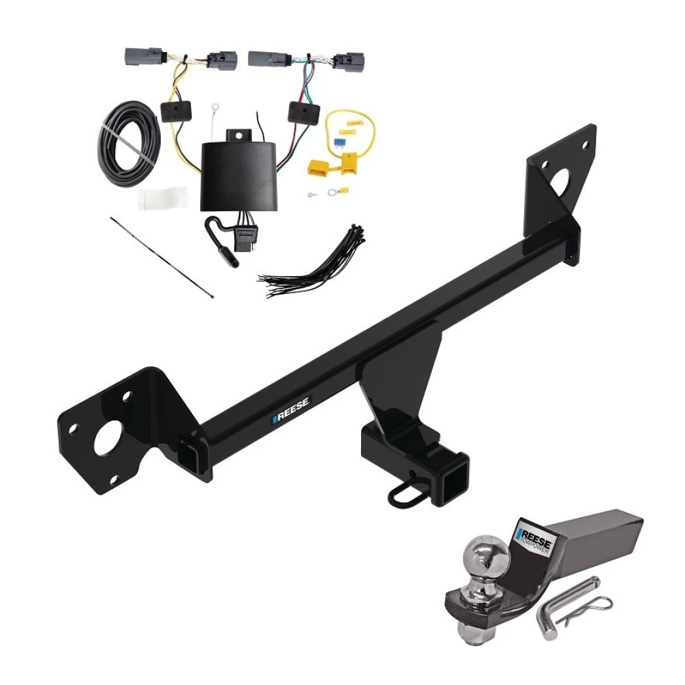 Reese Trailer Tow Hitch For 20-27 Buick Encore GX w/o LED Taillights Complete Package w/ Wiring and 2" Ball