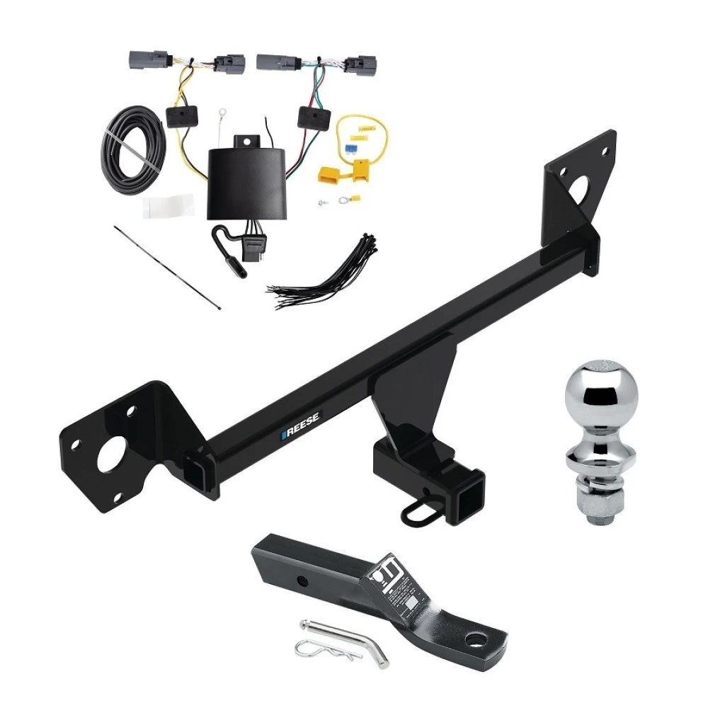 Reese Trailer Tow Hitch For 20-27 Buick Encore GX w/o LED Taillights Class 3 2" Receiver Complete Package w/ Wiring and 1-7/8" Ball