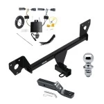 Reese Trailer Tow Hitch For 20-27 Buick Encore GX w/o LED Taillights Class 3 2" Receiver Complete Package w/ Wiring and 1-7/8" Ball