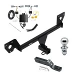 Reese Trailer Tow Hitch For 21-27 Chevy Trailblazer 20-23 Buick Encore GX w/ LED Taillights Class 3 2" Receiver Complete Package w/ Wiring and 1-7/8" Ball