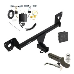 Reese Trailer Tow Hitch For 21-27 Chevy Trailblazer 20-23 Buick Encore GX w/ LED Taillights Deluxe Package Wiring 2" Ball Mount and Lock