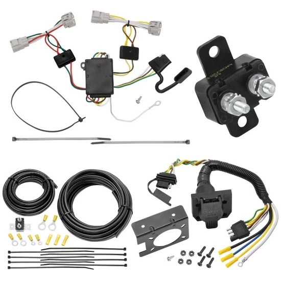 85718 85343 20506 7012A Reese Towpower Trailer Hitch 7 Way RV Wiring Kit 05-15 Toyota Tacoma 2008 Hilux 10-12 Hilux 93-98 T100 Plug Prong Pin Brake Control Ready 93 94 95 96 97 98 99 00 01 02 03 04 05 06 07 08 09 10 11 12 13 14 15 1993 1994 1995 1996 1997 Trailer Hitch 7 Way RV Wiring Kit For 05-15 Toyota Tacoma 2008 Hilux 10-12 Hilux 93-98 T100 Plug Prong Pin Brake Control Ready