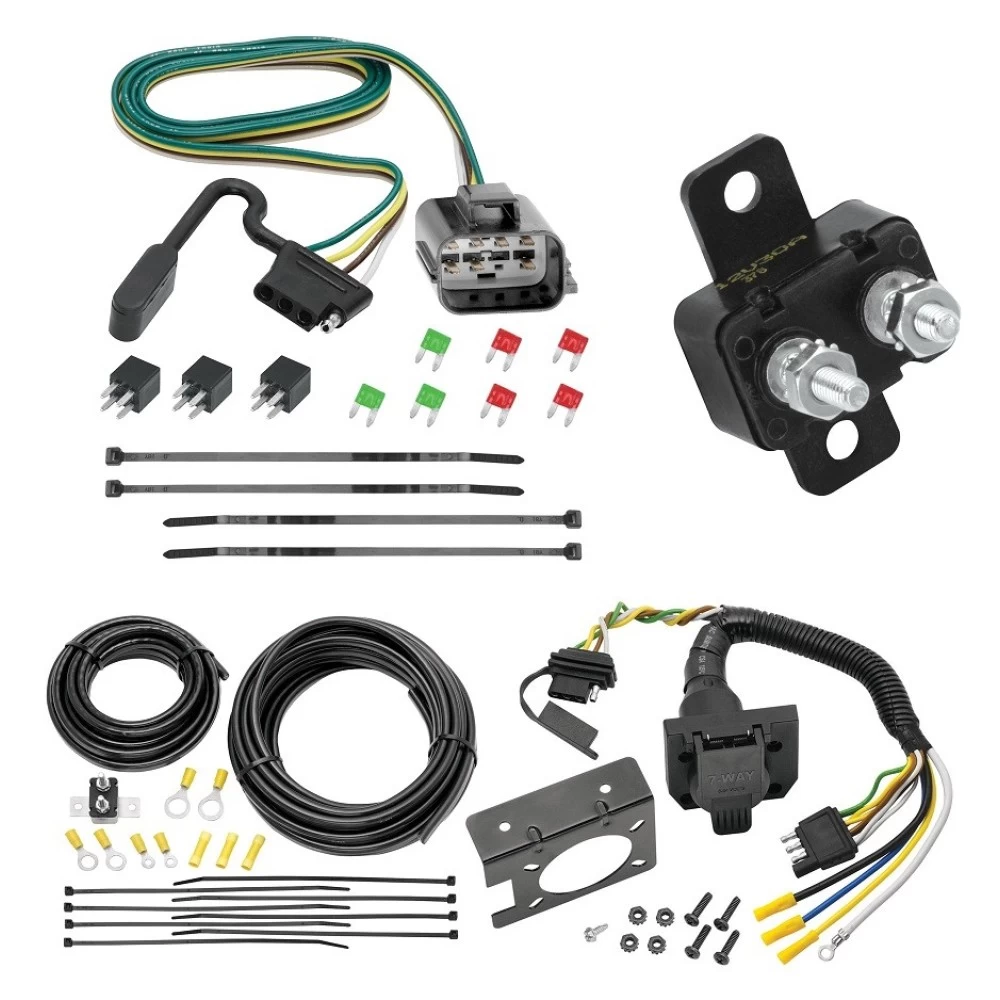85836 85343 20506 7012A Reese Towpower Trailer Hitch 7 Way RV Wiring Kit 13-17 Buick Enclave Chevrolet Traverse 13-16 GMC Acadia 2017 Plug Prong Pin Brake Control Ready 13 14 15 16 17 2013 2014 2015 2016 2017 Trailer Hitch 7 Way RV Wiring Kit For 13-17 Buick Enclave Chevrolet Traverse 13-16 GMC Acadia 2017 Plug Prong Pin Brake Control Ready