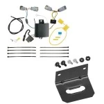 Reese Trailer Wiring and Bracket For 15-23 Chrysler 300 Plug & Play 4-Flat Harness