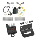 Plug and Play T-One Wiring Harness Connector 4-Flat Mounting Bracket 4-Flat Car End Tester w/ LED Display 85894 118144 20114 Reese Towpower Trailer Wiring and Bracket Light Tester 15-22 Chrysler 300 Plug Play 4-Flat Harness 15 16 17 18 19 20 21 22 2015 Reese Trailer Wiring and Bracket w/ Light Tester For 15-23 Chrysler 300 Plug & Play 4-Flat Harness