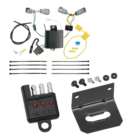 Plug and Play T-One Wiring Harness Connector 4-Flat Mounting Bracket 4-Flat Car End Tester w/ LED Display 85894 118144 20114 Reese Towpower Trailer Wiring and Bracket Light Tester 15-22 Chrysler 300 Plug Play 4-Flat Harness 15 16 17 18 19 20 21 22 2015 Reese Trailer Wiring and Bracket w/ Light Tester For 15-23 Chrysler 300 Plug & Play 4-Flat Harness