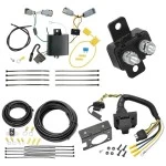 85894 85343 20506 7012A Reese Towpower Trailer Hitch 7 Way RV Wiring Kit 15-22 Chrysler 300 Plug Prong Pin Brake Control Ready 15 16 17 18 19 20 21 22 2015 2016 2017 2018 2019 2020 2021 2022 Trailer Hitch 7 Way RV Wiring Kit For 15-23 Chrysler 300 Plug Prong Pin Brake Control Ready