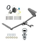 Reese Trailer Tow Hitch For 18-23 Honda Odyssey w/o Fuse Provisions Complete Package w/ Wiring Draw Bar and 1-7/8" Ball