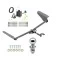 Reese Trailer Tow Hitch For 18-23 Honda Odyssey w/o Fuse Provisions Complete Package w/ Wiring Draw Bar and 1-7/8" Ball
