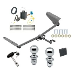 Reese Trailer Tow Hitch For 18-24 Honda Odyssey w/o Fuse Provisions Deluxe Package Wiring 2" and 1-7/8" Ball and Lock