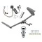 Reese Trailer Tow Hitch For 18-23 Honda Odyssey w/ Fuse Provisions Complete Package w/ Wiring Draw Bar and 1-7/8" Ball