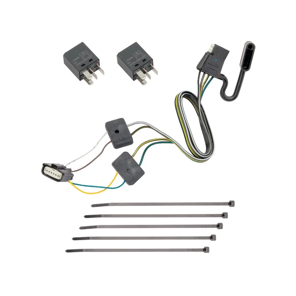 Reese Trailer Tow Hitch For 18-21 Chevrolet Equinox Except Premier or Models w/1.6L Diesel Complete Package w/ Wiring Draw Bar and 2" Ball