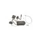 Trailer Hitch Tow Package w/ 7-Way RV Wiring For 04-12 Chevrolet Colorado GMC Canyon 06-08 Isuzu I-Series Pickup w/ 2" Drop Mount 2" Ball Class 4 2" Receiver Reese
